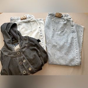 26W JEANS SND JACKET **FREE SHIPPING UNTIL JUNE 15TH ONLY**